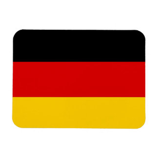 Patriotic flexible magnet with flag of Germany
