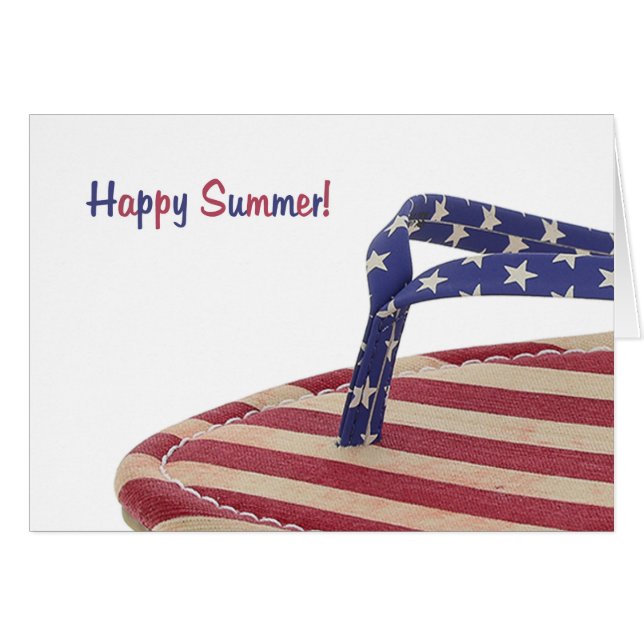 Patriotic Flip-Flop (Front Horizontal)