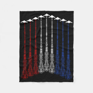Patriotic For Men - 4th Of July For Men Usa 3 Fleece Blanket