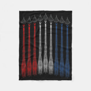 Patriotic For Men - 4th Of July For Men Usa 4 Fleece Blanket