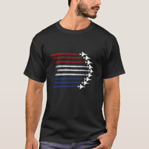 Patriotic For Men Jet 4th Of July For Men USA Funn T-Shirt