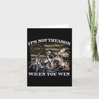 Patriotic Fourth Of July 4th Aamerican Flag Card