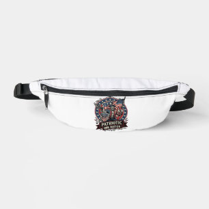 Patriotic Frankenstein Freedom Brute Horror Monste Bum Bags