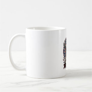 Patriotic Frankenstein Freedom Brute Horror Monste Coffee Mug