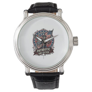 Patriotic Frankenstein Freedom Brute Horror Monste Watch