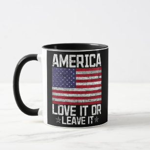 Patriotic Funny Phrase 4th of July American Roots Mug