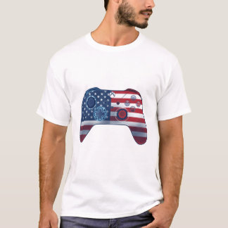 Patriotic Gamer 4th of July T-Shirt