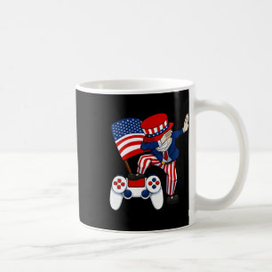 Patriotic Gamer 4th Of July Video-game Controller Coffee Mug