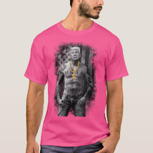Patriotic Gangster Anti Liberal Pro Trump Republic T-Shirt