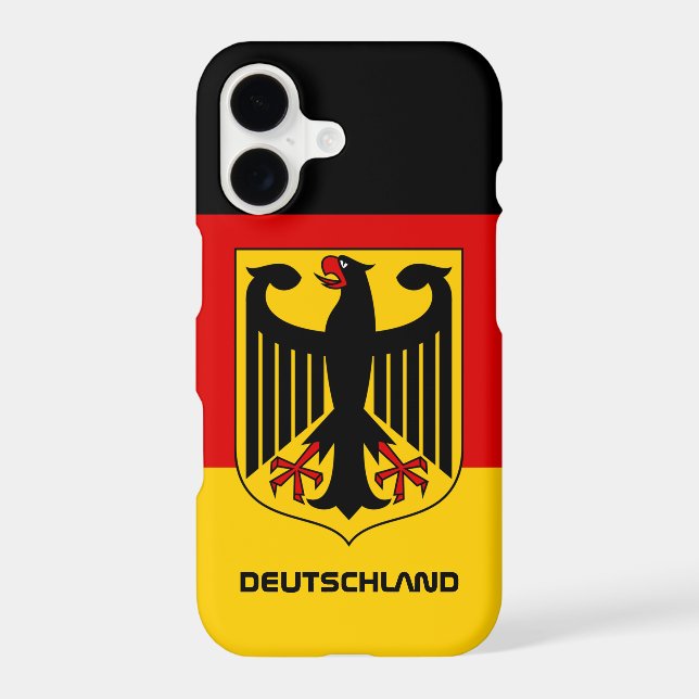 Patriotic Germany Case, German Flag, Deutschland (Back)