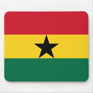 Patriotic Ghana Flag Mouse Mat
