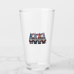 Patriotic Gnome Nurse Vector Vintage Engraving Des Glass