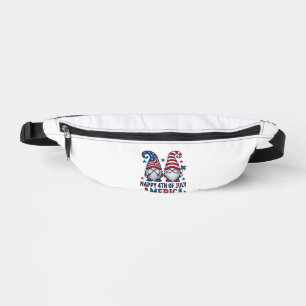 Patriotic Gnomes Happy 4th of July America Shirt_1 Bum Bags