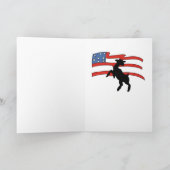 PATRIOTIC GOAT 4th OF JULY GIFTS Card (Inside)