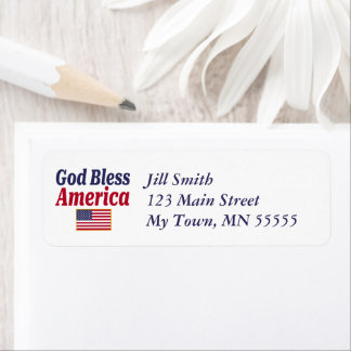 Patriotic God Bless America