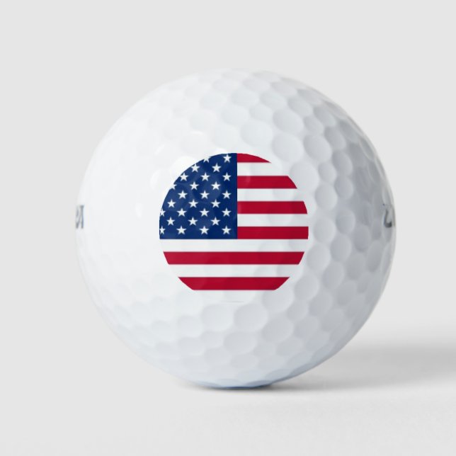 Patriotic Golf Balls (Front)