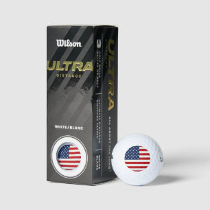 Patriotic Golf Balls
