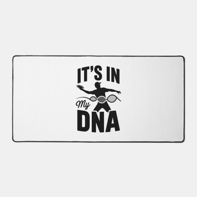 Patriotic Golf Cart American Flag Desk Mat (Front)