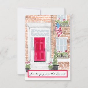 Patriotic Greeting Card Template