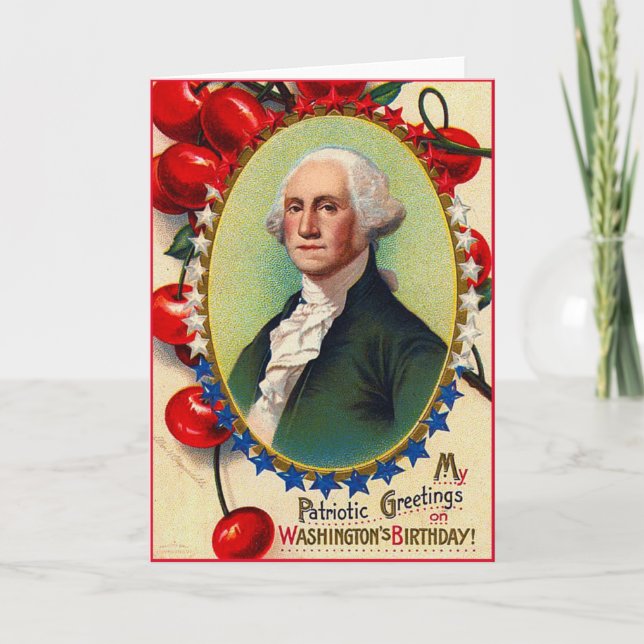 Patriotic Greetings Card (Front)