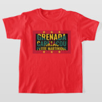 Patriotic Grenada Flag Kids