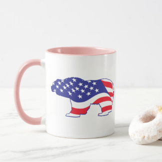 Patriotic-Grizzly Mug