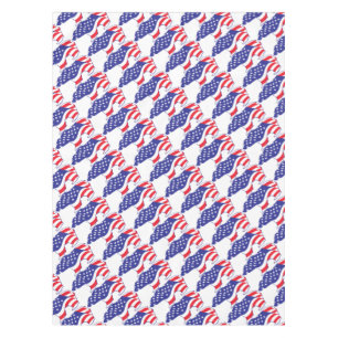 Patriotic-Grizzly Tablecloth