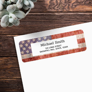Patriotic Grunge American Flag