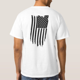 *~* Patriotic Grunge American - Modern USA Flag T-Shirt