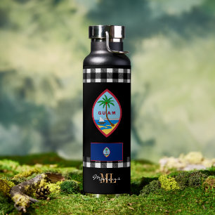 Patriotic Guam Vacuum Insulated, Guam Flag Water Bottle