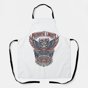 Patriotic Guardian Mask Freedom Military Inspired Apron