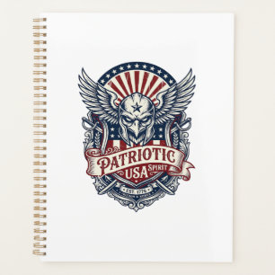 Patriotic Guardian Mask Freedom Military Inspired Planner