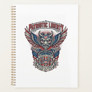 Patriotic Guardian Mask Freedom Military Inspired Planner