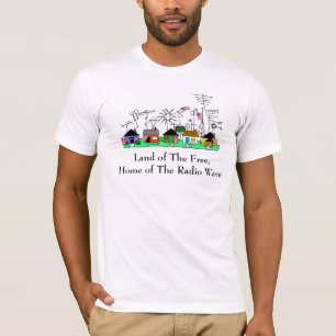 Patriotic Ham Radio T-shirt   Customise It!