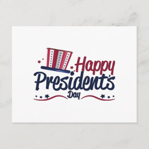 Patriotic Happy President's Day Design Gifts Class Enclosure Card