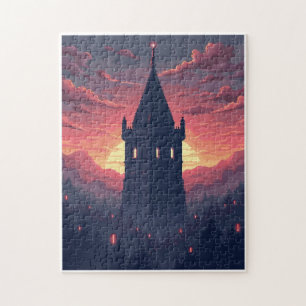 Patriotic Hidden Picture Mosaic Activity Game for Jigsaw Puzzle