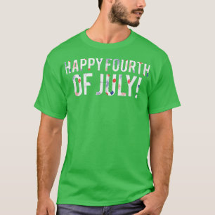 Patriotic holiday  Happy fourth of July  T-Shirt