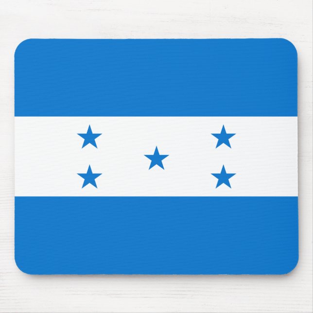 Patriotic Honduras Flag Mouse Mat (Front)