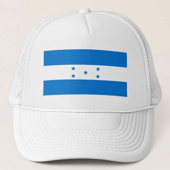 Patriotic Honduras Flag Trucker Hat (Front)
