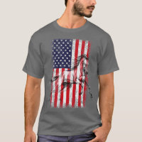 Patriotic Horse American Flag - Horse Vintage (5)