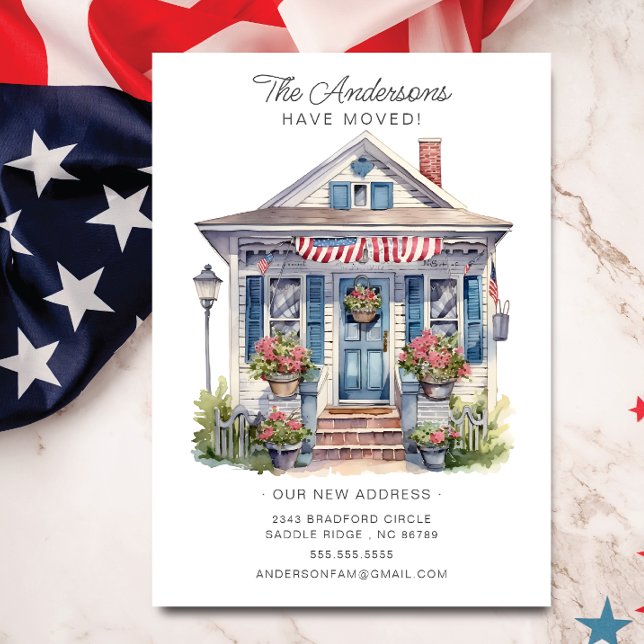 Patriotic House Moving Announcement (Creator Uploaded)
