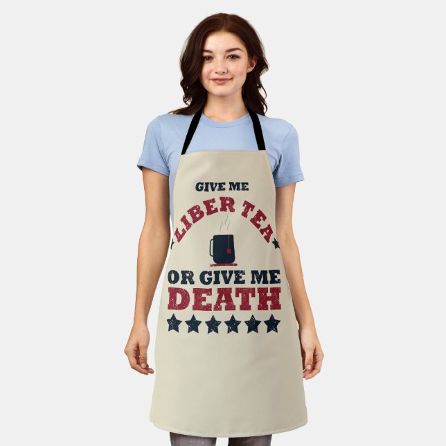 Patriotic Humour - Funny 4th of July Apron (Worn)