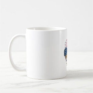 Patriotic Ice Cream Cones Vintage Fourth of July S Coffee Mug