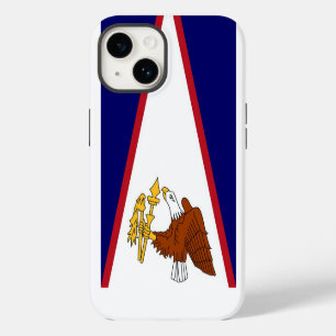 Patriotic iPhone 14 Case-Mate, American Samoa flag Case