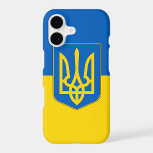 Patriotic Iphone X Case with Flag of Ukraine