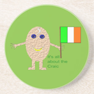 Patriotic Irish Egg Coasters