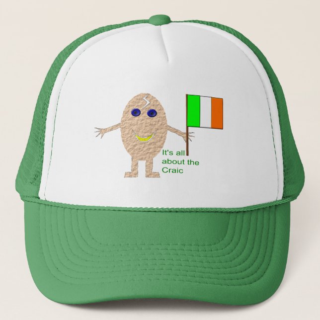 Patriotic Irish Egg Hat (Front)