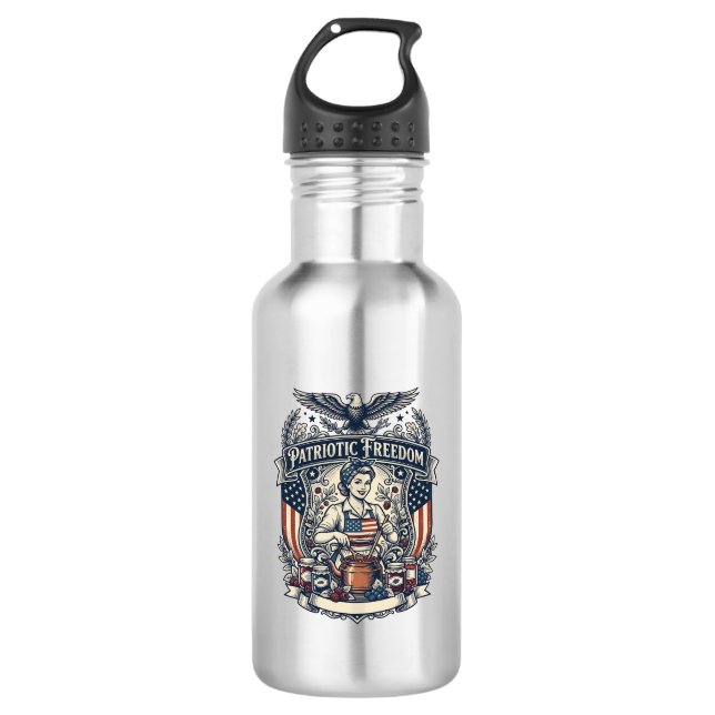 Patriotic Jam Maker 532 Ml Water Bottle (Front)
