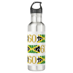 Patriotic JAMAICA 60th Anniversary 710 Ml Water Bottle