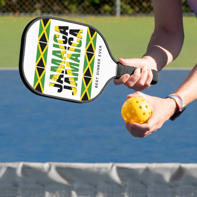 Patriotic JAMAICA JAMAICA Pickleball Paddle (Insitu)
